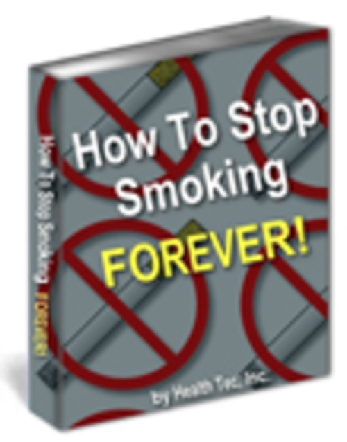Product picture How to stop smoking forever